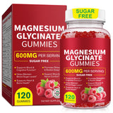 Tooffi Magnesium Glycinate Gummies 600mg jar front view with 120 gummies