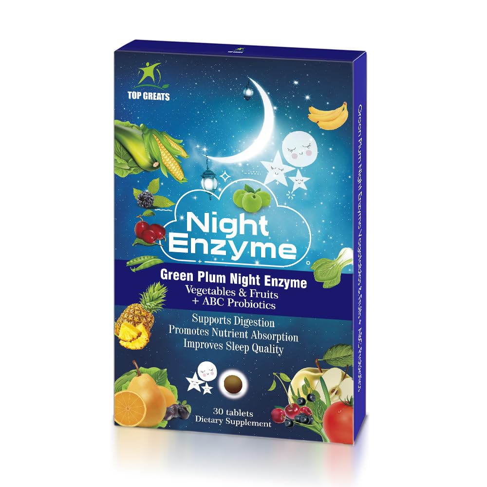 TOP GREATS Multi-Enzyme Supplement in a kitchen setting