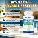 Top Nurex Magnesium Complex 1000mg capsules in hand