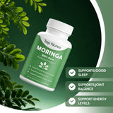Top Nurex Moringa Leaf Capsules side view