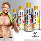 Top Secret Nutrition Fireball L-Carnitine Liquid 531g with measurement cap