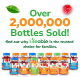 Top view of Lifeable Kids Multivitamin Gummies bottle