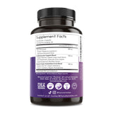 Top view of Thomas' Resveratrol Plus bottle with open lid