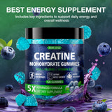 TOPCAPAK Creatine Gummies showing nutritional information