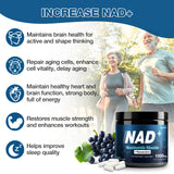 TOPCAPAK NAD Supplement 1000mg Resveratrol Capsules with a glass of water