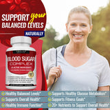 Toplux Blood Sugar Complex capsules close-up