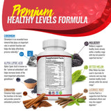 Toplux Blood Sugar Complex ingredients list