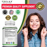 Toplux DIM Complex Supplement 910mg capsule close-up