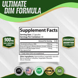 Toplux DIM Complex Supplement 910mg side view
