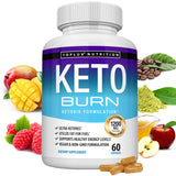 Toplux Keto Burn Supplement 60 Capsules front view