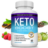 Toplux Keto Supplement 1300mg Raspberry Ketones front view