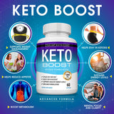 Toplux Keto Supplement capsules in a hand
