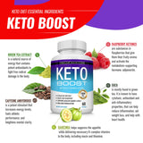 Toplux Keto Supplement ingredients list on bottle
