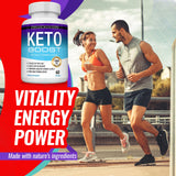 Toplux Keto Supplement with a healthy meal