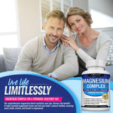 Toplux Magnesium Complex 132g on a wooden table