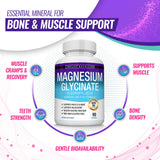 Toplux Magnesium Glycinate Supplement nutritional information