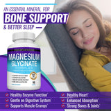 Toplux Magnesium Glycinate Supplement side view