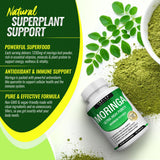 Toplux Moringa Oleifera Capsules 1200mg capsule close-up
