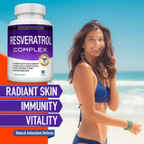 Toplux Resveratrol Complex 1800mg supplement ingredients list