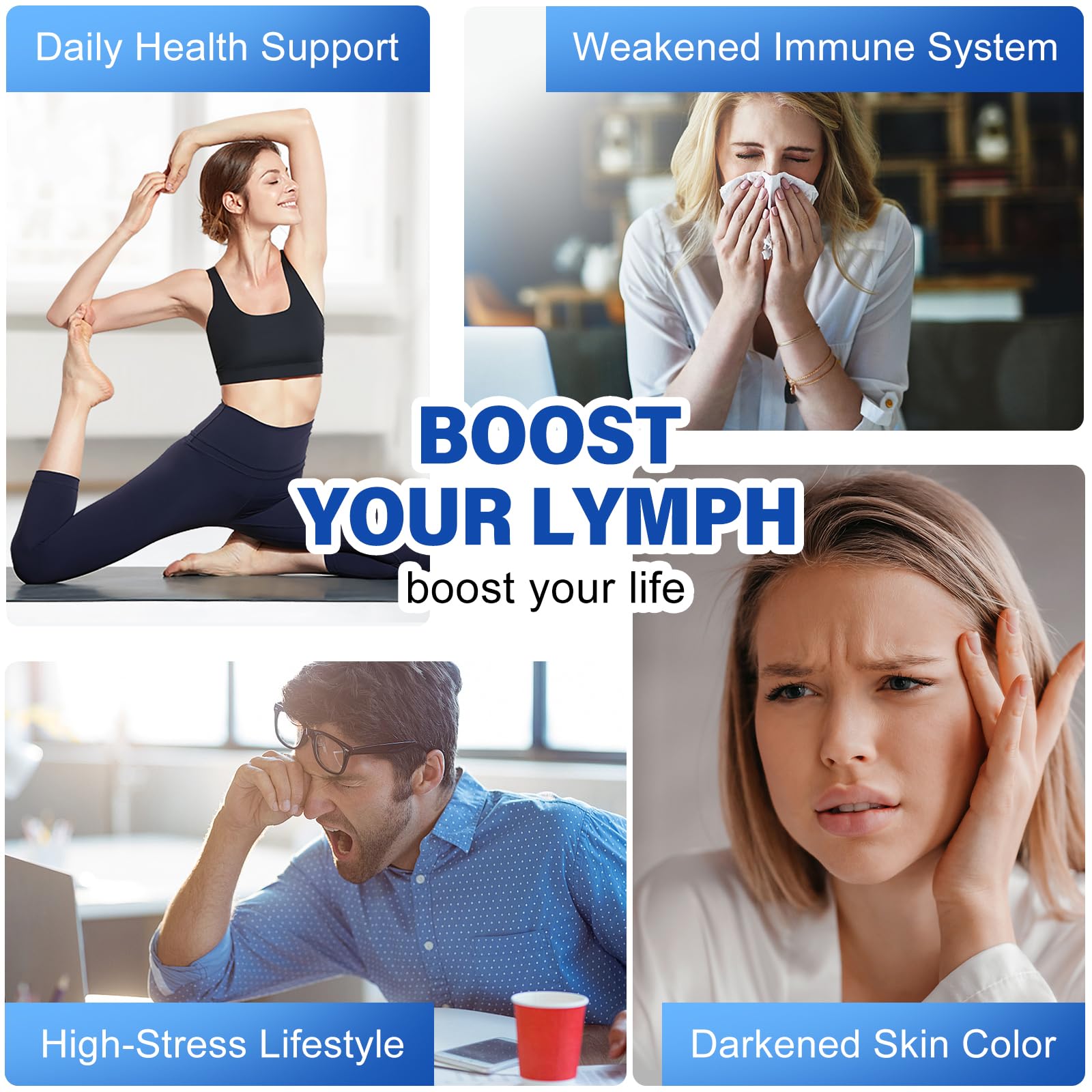 TOPSHEP 17-in-1 Liposomal Lymphatic Drainage Drops label close-up