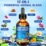 TOPSHEP 17-in-1 Liposomal Lymphatic Drainage Drops with measuring dropper