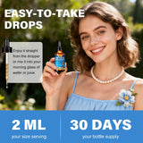TOPSHEP Lymphatic Drainage Drops with herbal ingredients