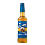 Torani Sugar Free Pumpkin Pie Syrup 454g front view