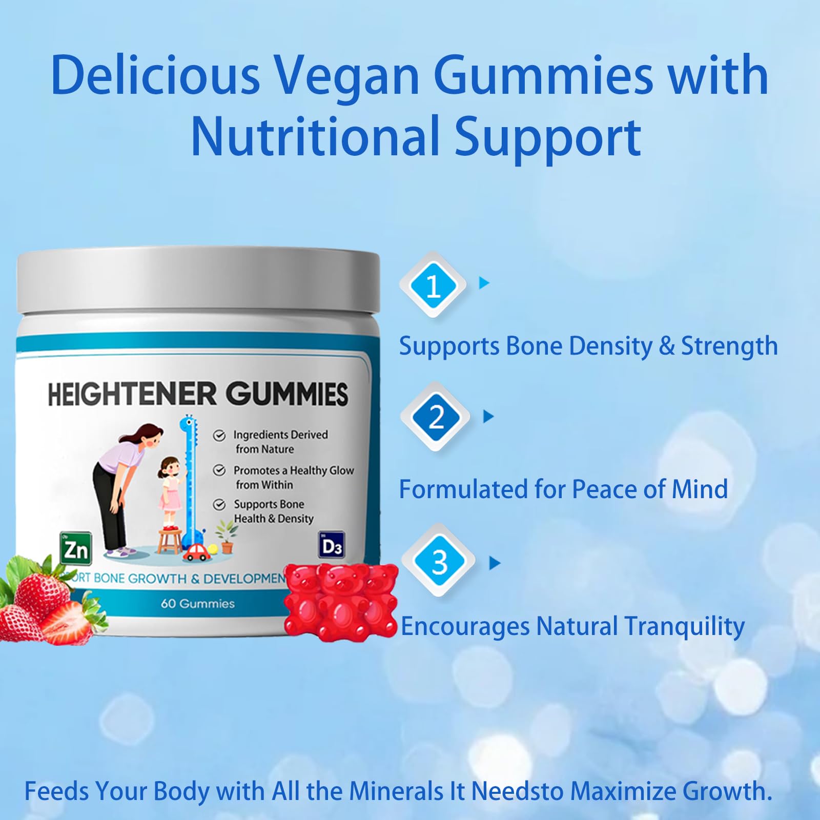 TORLEN Multivitamins Gummies in a bowl