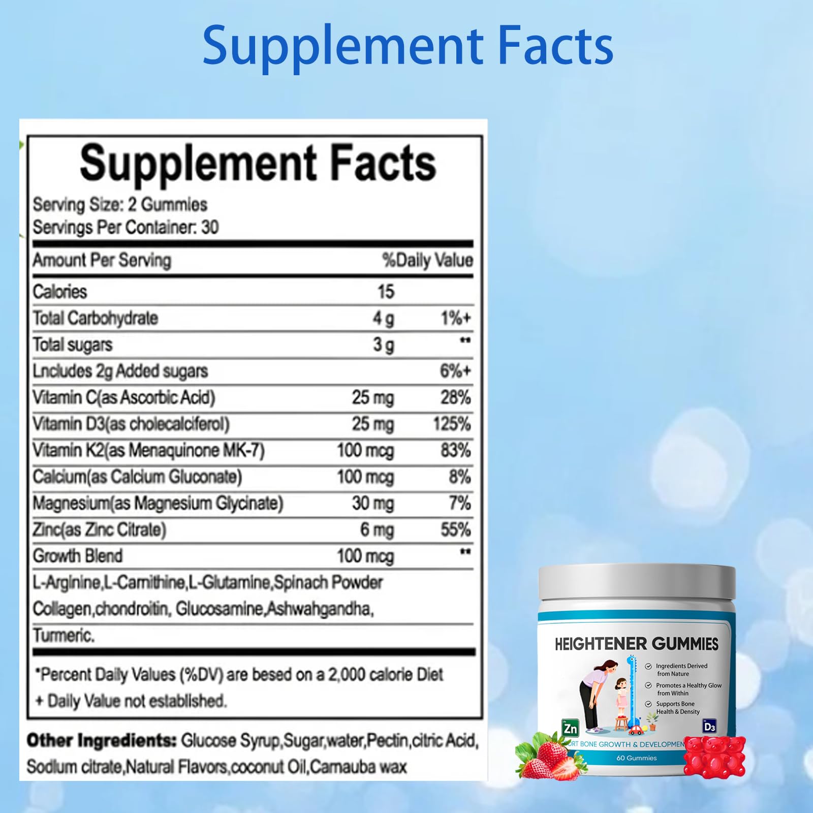TORLEN Multivitamins Gummies with a measuring spoon