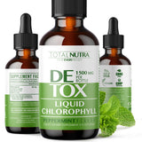 Total Nutra Liquid Chlorophyll Drops 50mg Mint Flavour front view