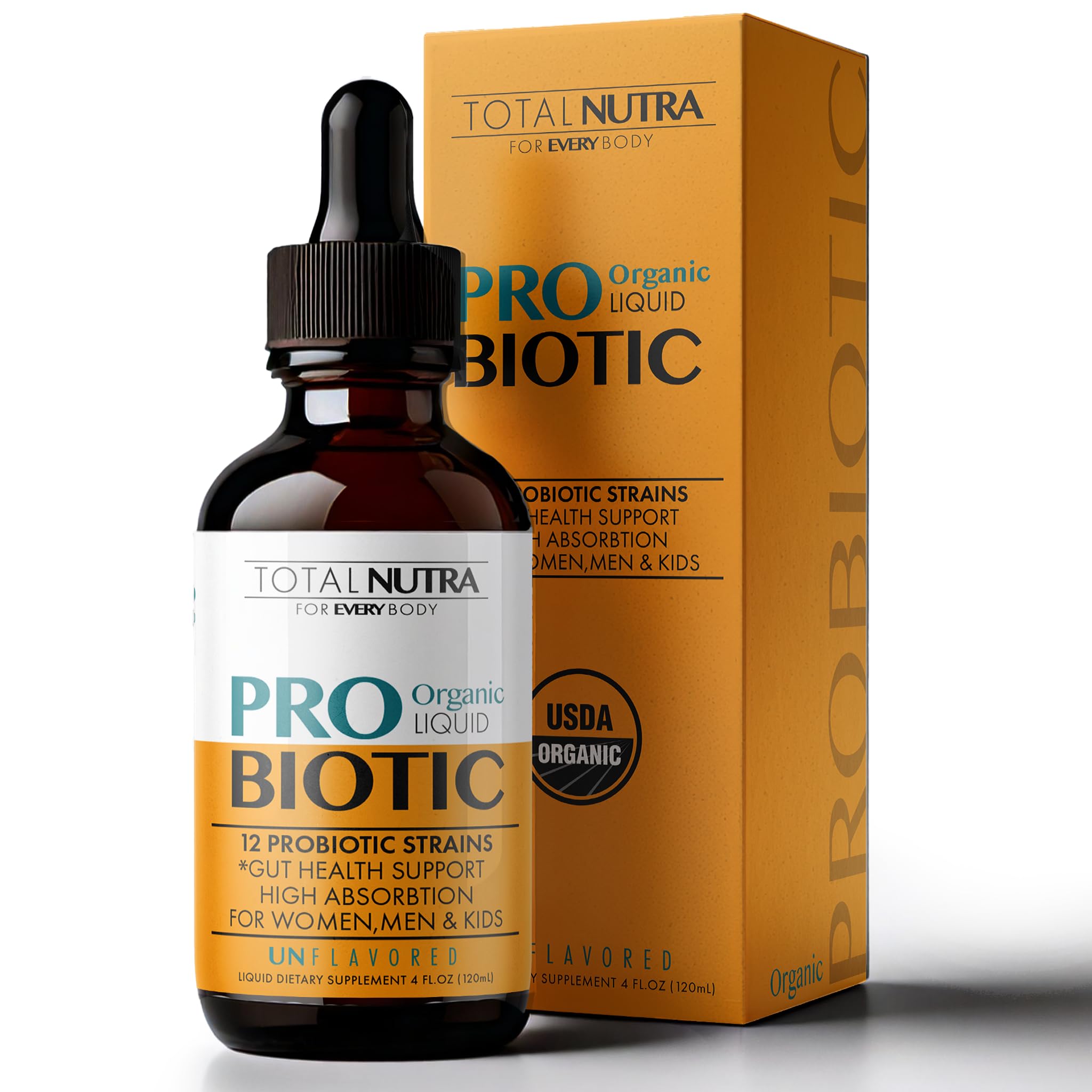 Total Nutra Liquid Probiotics 240g front view