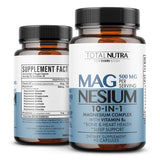 Total Nutra Magnesium Complex 10-in-1 Capsules front view
