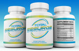 Total Resurge Deep Formula 120 capsules on a wooden table