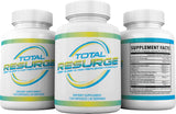 Total Resurge Deep Formula 120 capsules with a nightstand setup