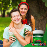 Total Tea Chiroflex Superfood Greens Powder 272g lifestyle scene