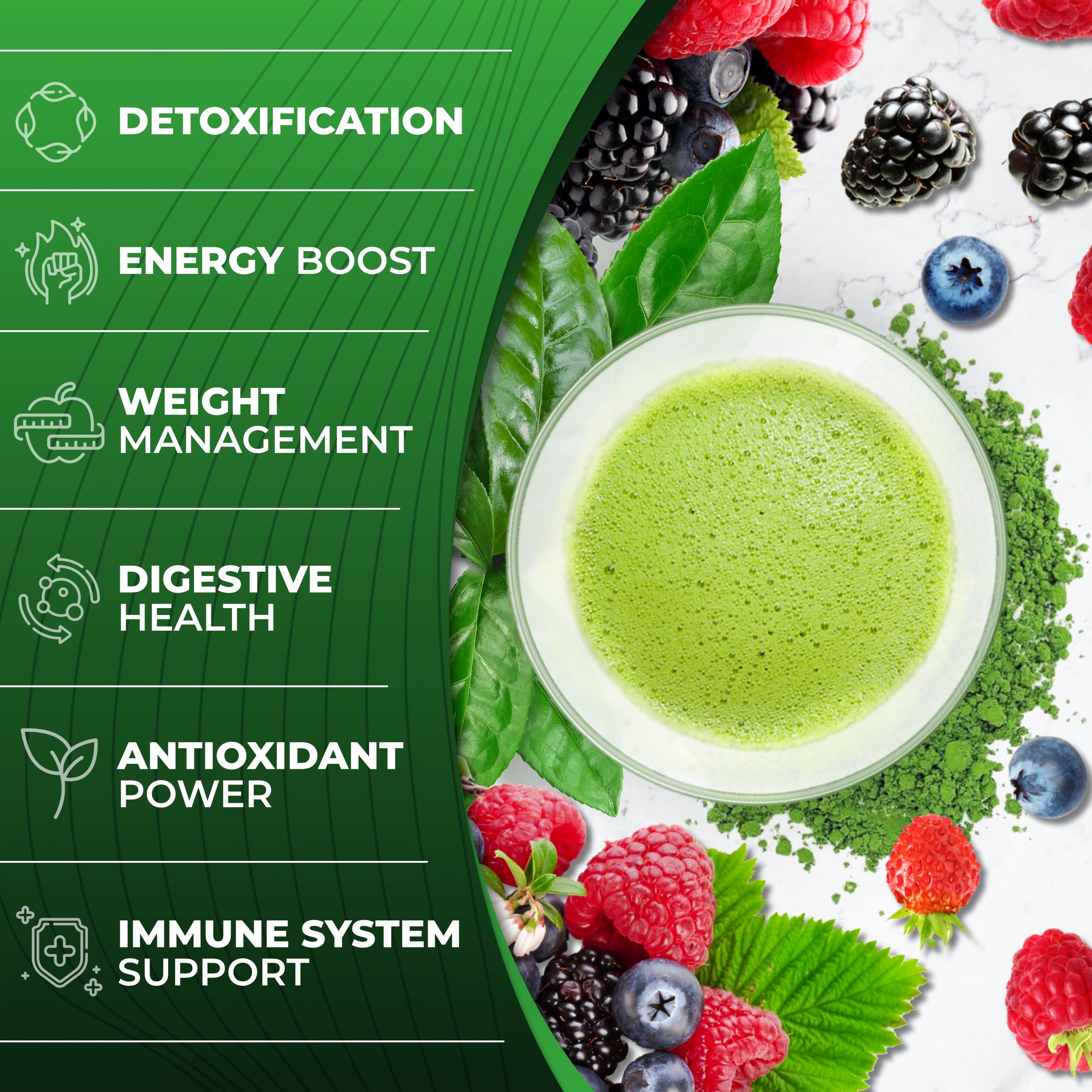 Total Tea Chiroflex Superfood Greens Powder 272g packaging