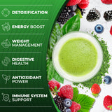 Total Tea Chiroflex Superfood Greens Powder 272g packaging