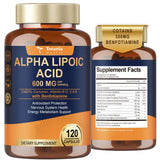 Totaria Alpha Lipoic Acid 600 mg supplement bottle front view