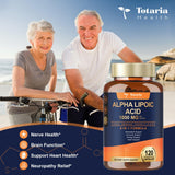 Totaria Alpha Lipoic Acid Capsules 1000mg with two capsules