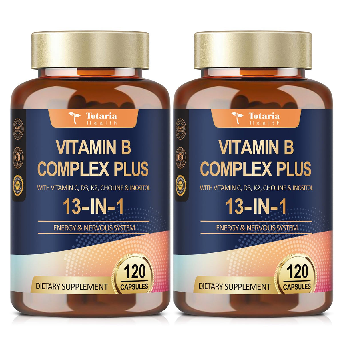 Totaria B-Complex 13-in-1 Vitamin Capsules front view