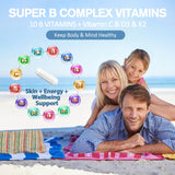 Totaria B-Complex 13-in-1 Vitamin Capsules with measuring spoon