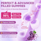 Totaria Calcium Gummies 1200mg on a kitchen counter