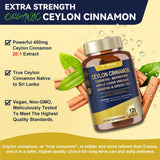 Totaria Ceylon Cinnamon Capsules lifestyle setting on kitchen counter