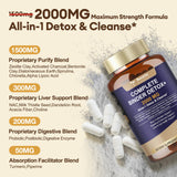 Totaria & Cleanse Supplement 2000MG side view