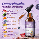 Totaria Grape Seed Extract Drops 500mg bottle with label