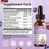 Totaria Grape Seed Extract Drops 500mg ingredients list
