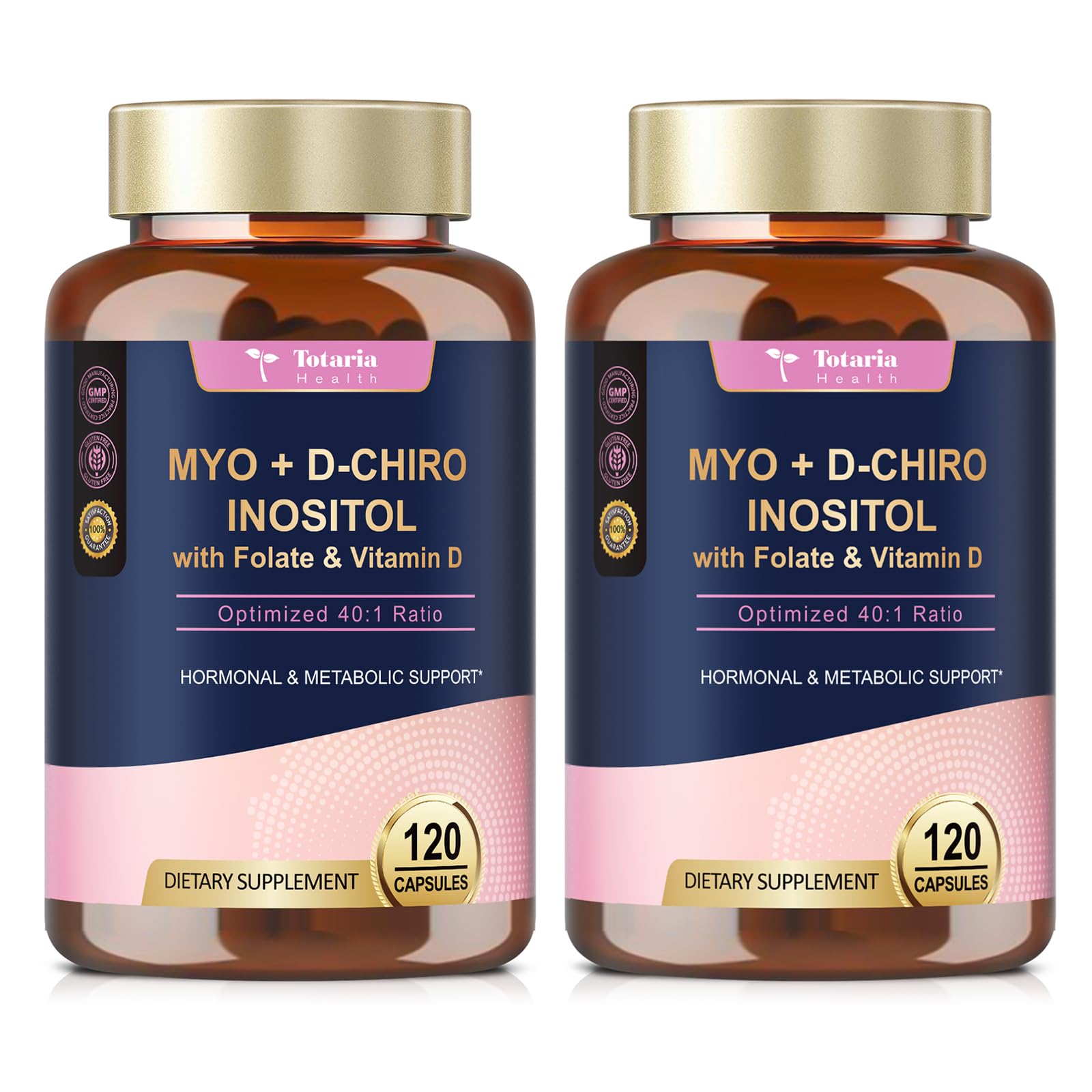 Totaria Inositol Supplement 40:1 Ratio front view