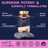 Totaria Inositol Supplement 40:1 Ratio with measuring spoon