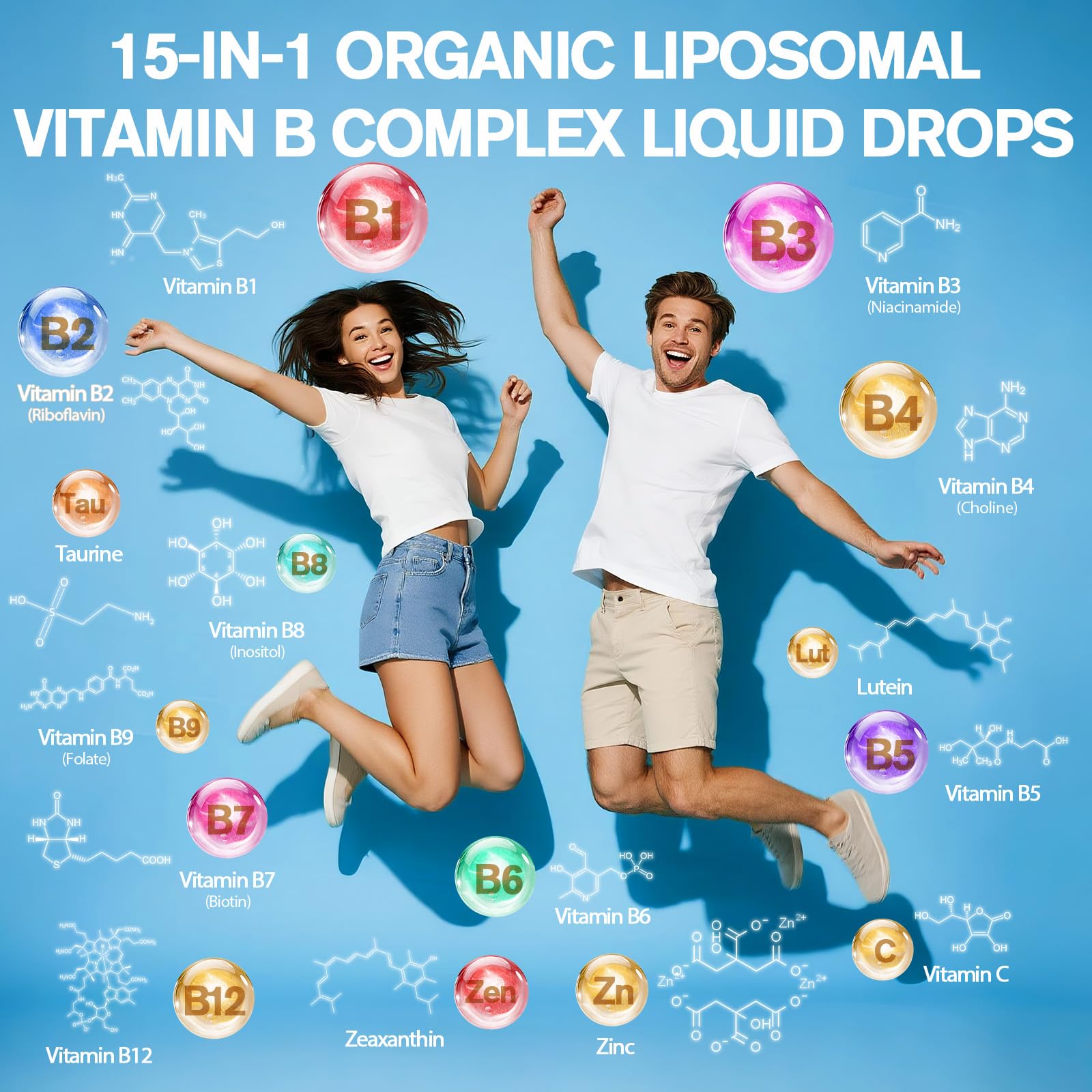 Totaria Liposomal Vitamin B Complex 60ml back view