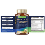 Totaria Lutein Supplement with a glass of water